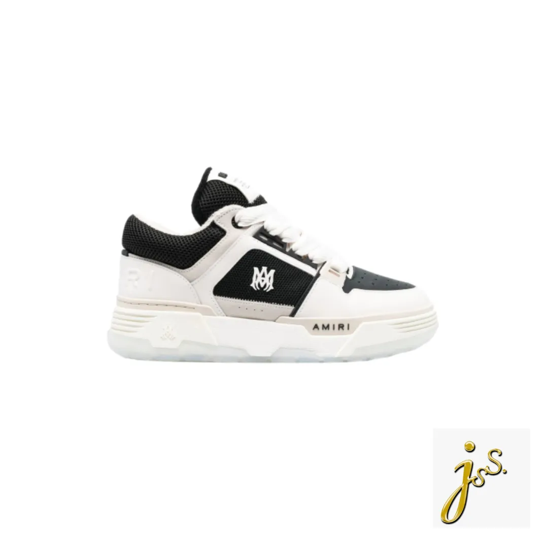 Tenis AMIRI-Blanca-Negra R-EPLICA -3A