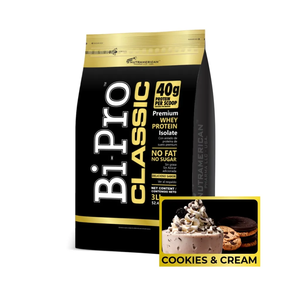 Bipro Classic Cookies and Cream 3 lb  - Proteína 