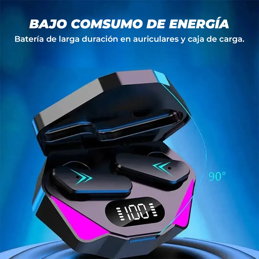 Audifonos Inalambricos Gamer X15 Bluetooth 5.3