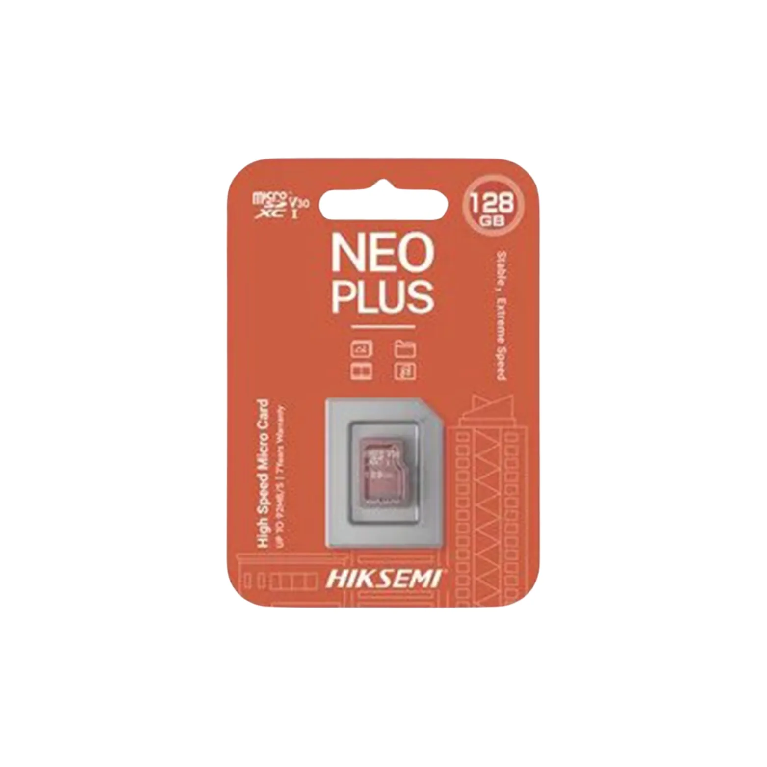 Memoria Micro Sd Hiksemi Neo Plus Hstf- E1 Microsdxc Clase 10 95mb/S (128gb)