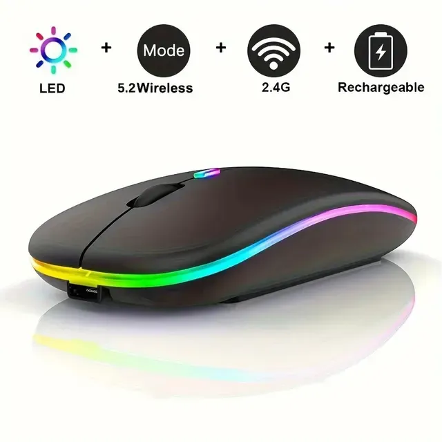 Mouse Inalambrico Recargable Bluetooth G132bt