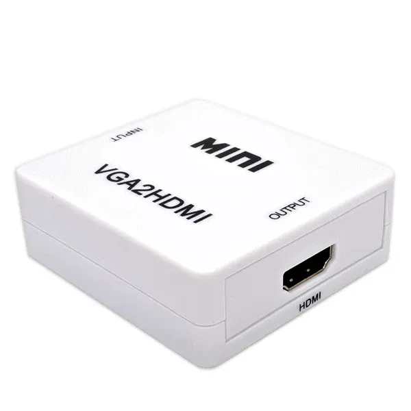 Caja Convertidora Vga A Hdmi Audio Jaltech