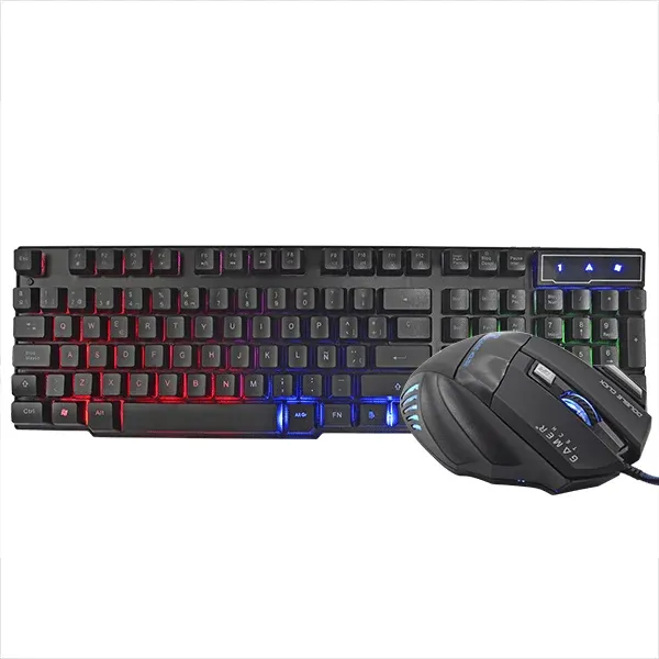 Combo Usb Teclado Y Mouse Gamer T. Gt300c