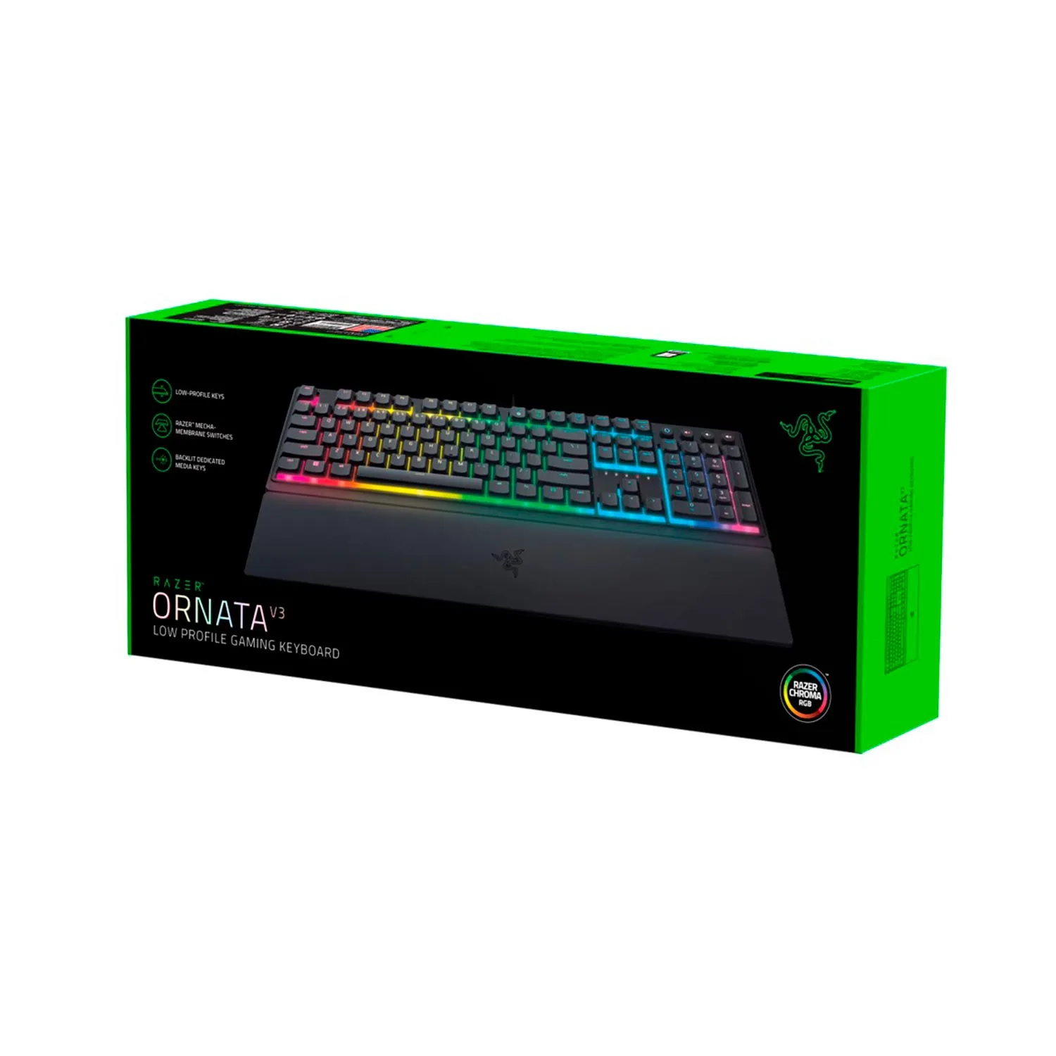 Teclado Gamer Razer Ornata V3 - Low Profile