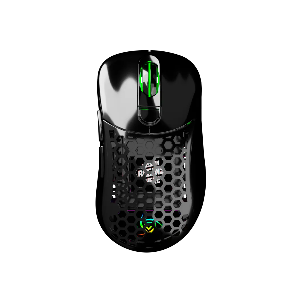 Mouse Gamer Inalambrico Vsg Aquila Fly Negro Brillante Wm551-Blk