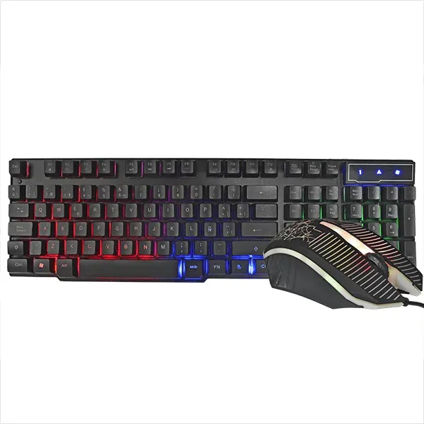 Combo Usb Teclado Y Mouse Gamer Tech Gt680c 10906