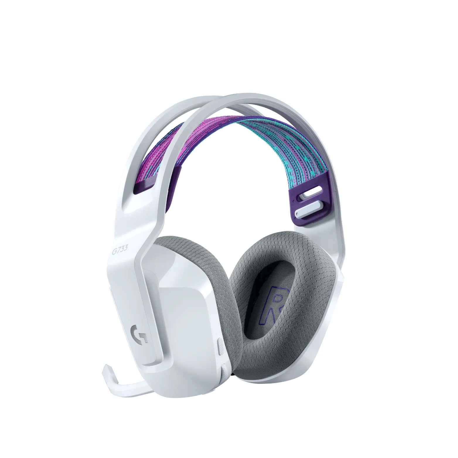 Diadema Gamer Logitech G733 Inalambrico Blanco