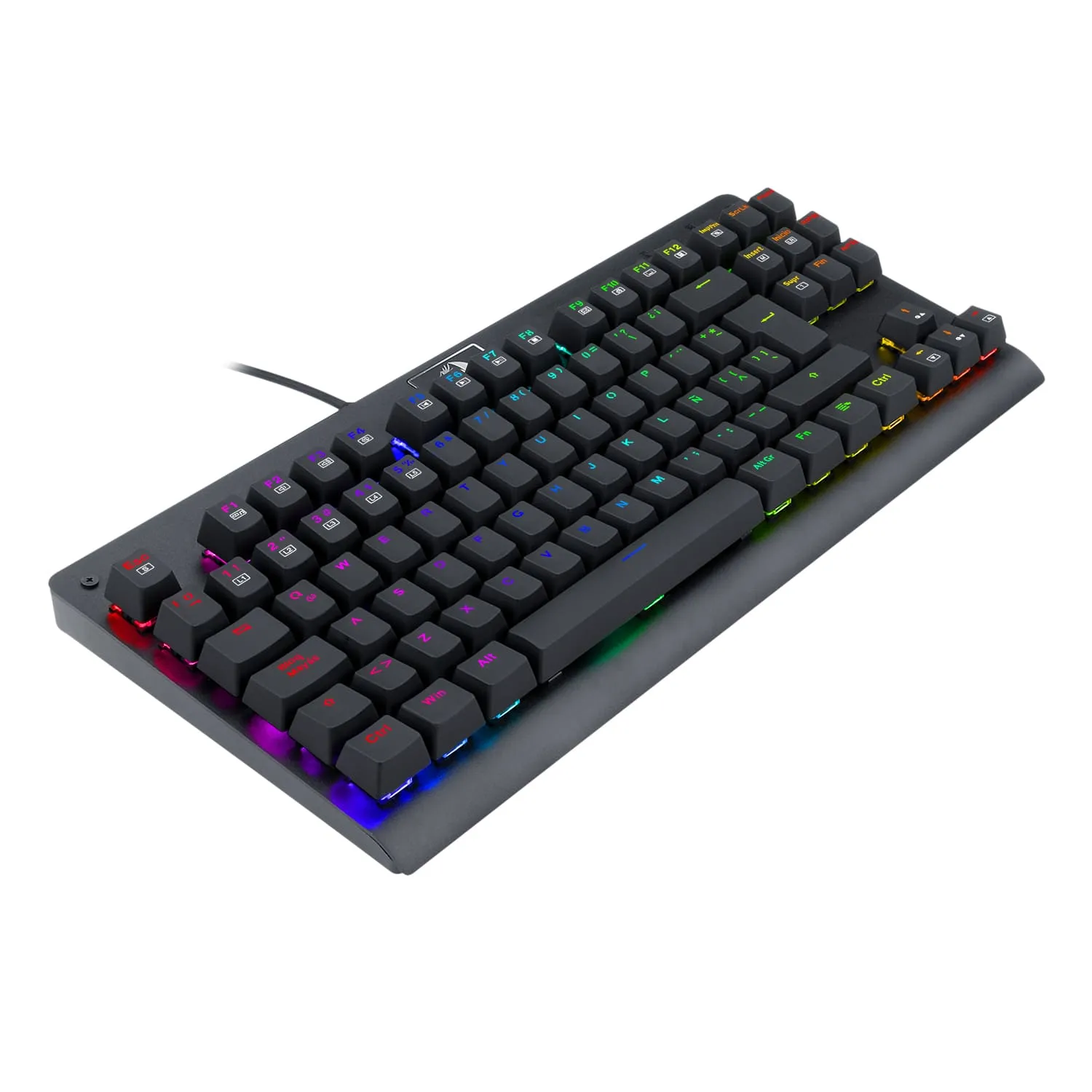 Teclado Gamer Redragon K568rgb-Sp Dark Avenger Mecanico