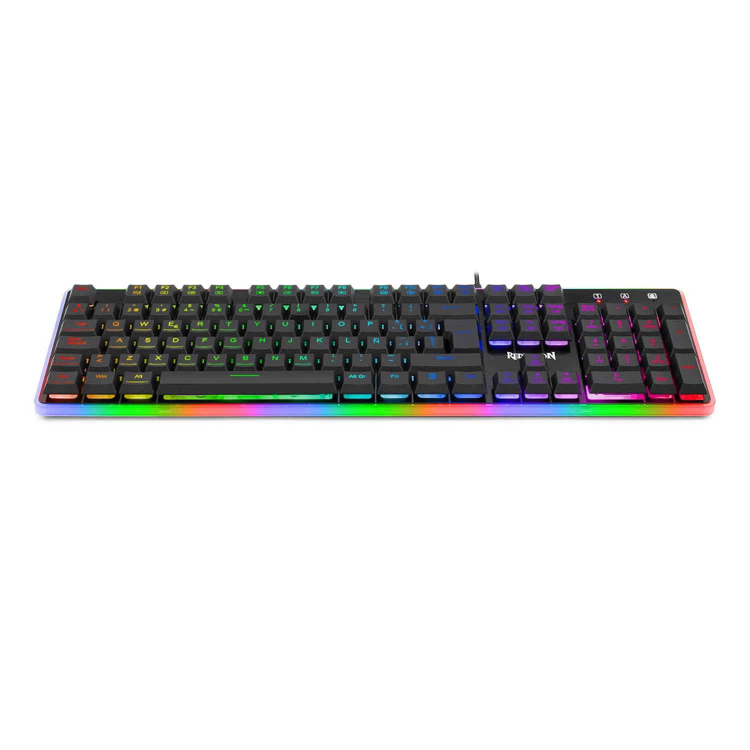 Teclado Dyaus 2 De Membrana K509rgb /Sp