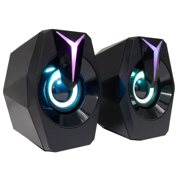 Speakers Usb Rgb Pc K8