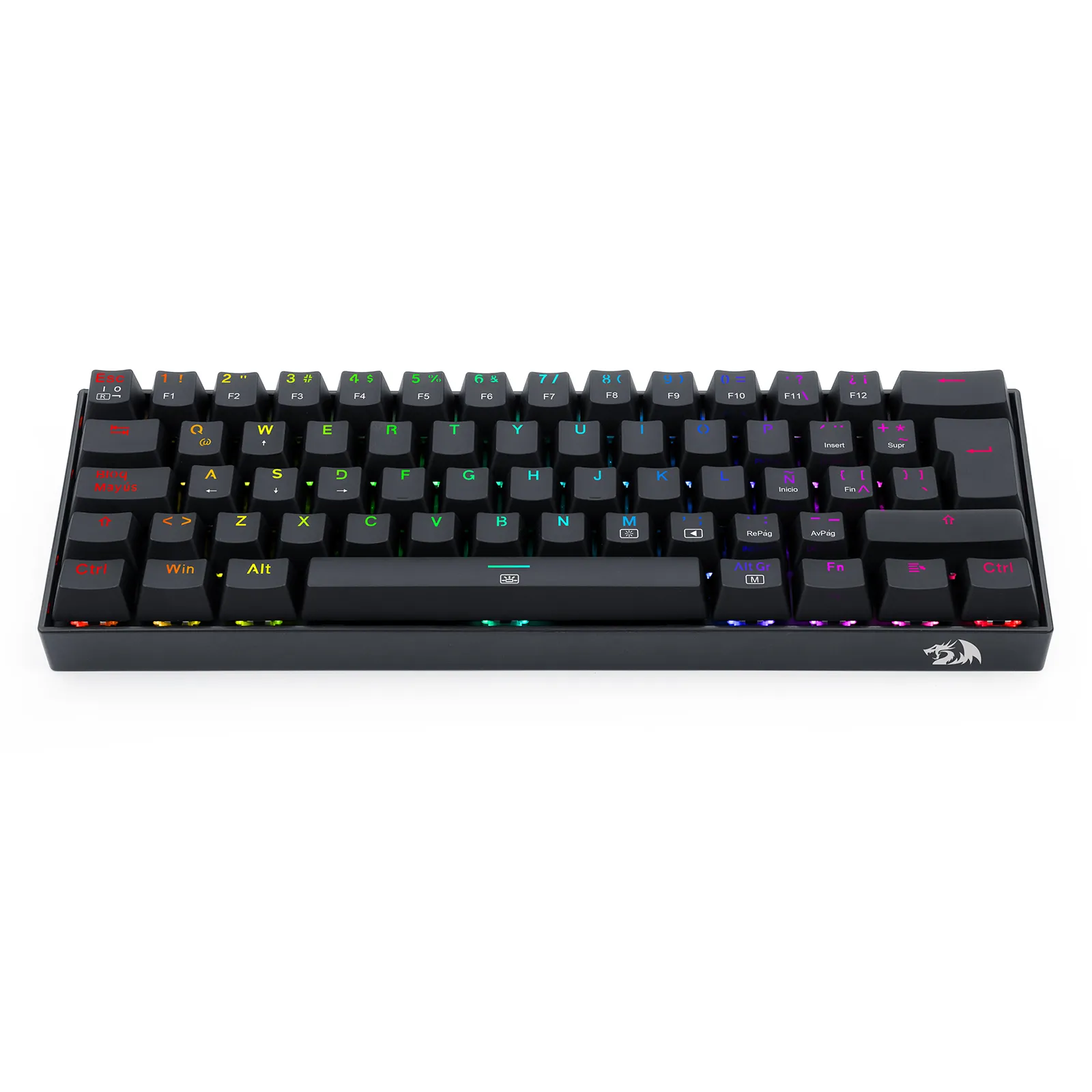 Teclado Gamer Redragon Dragonborn K630rgb Red Mecanico