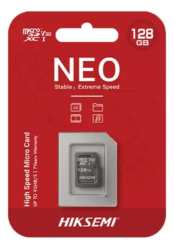 Memoria Micro Sd 128gb Hiksemi Neo Hs-Tf-C1 Clase 10