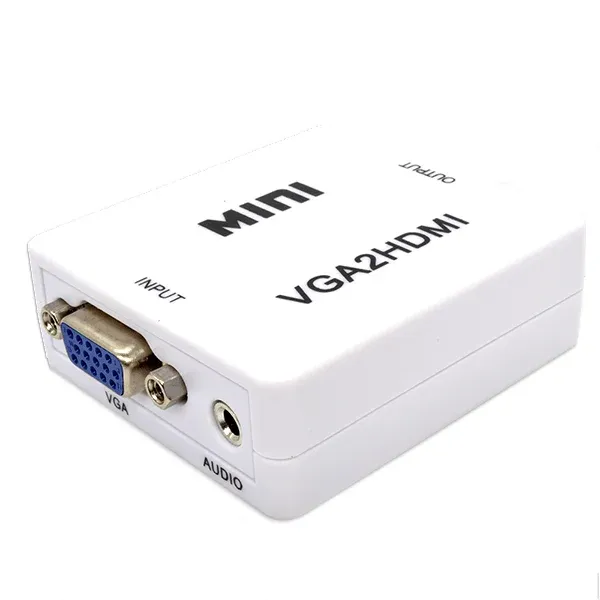 Caja Convertidora Vga A Hdmi Audio Jaltech