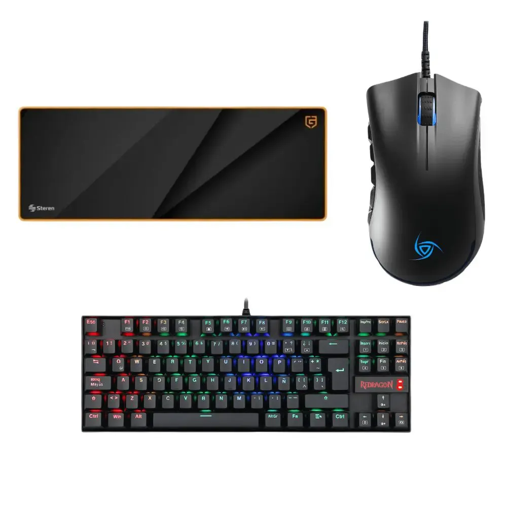 Combo Gamer: COM-044 Pad + Kumara K552 + VSG Cyborg VG-M880