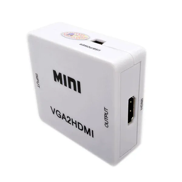 Caja Convertidora Vga A Hdmi Audio Jaltech