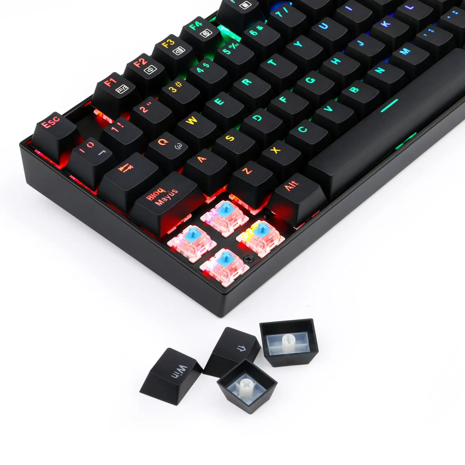 Teclado Mecanico Gamer Mitra K551 Black Redragon