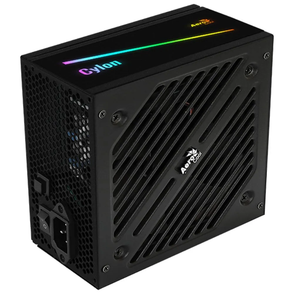 Fuente Aerocool Cylon 700w 80p Bronze Rgb