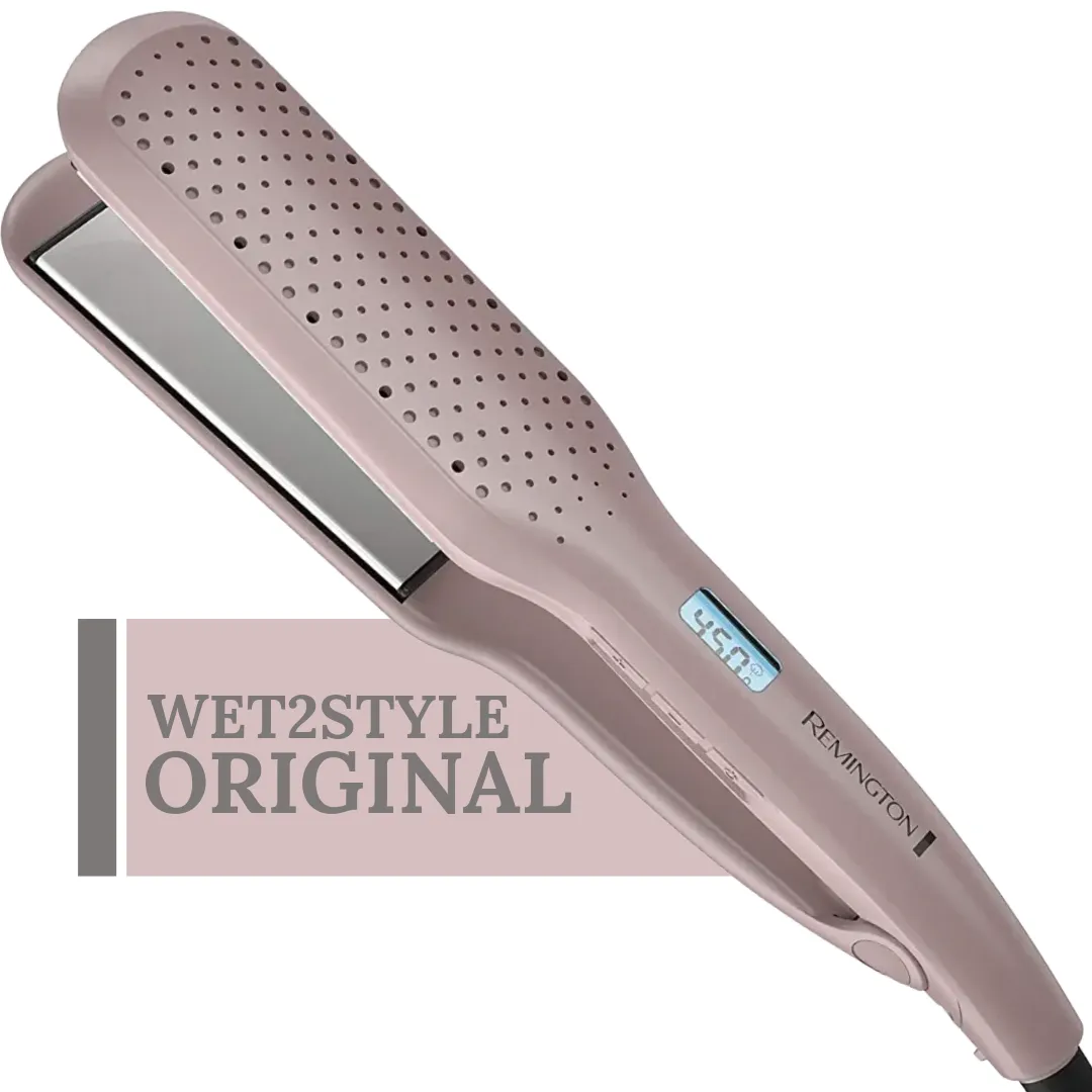 Plancha REMINGTON Pro Wet2Style 1 - 3/4" - ORIGINAL