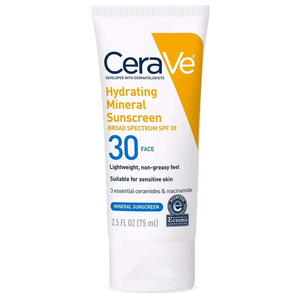 Bloqueador Mineral Hidratante Cerave SPF30