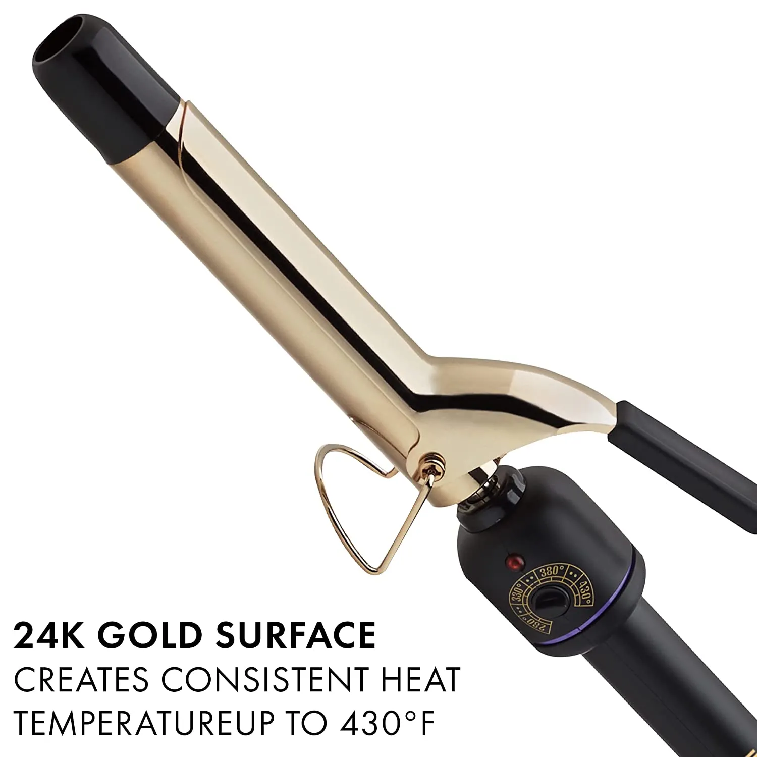 Varita Rizadora Pro Signature Gold 24K 1" - Hot Tools