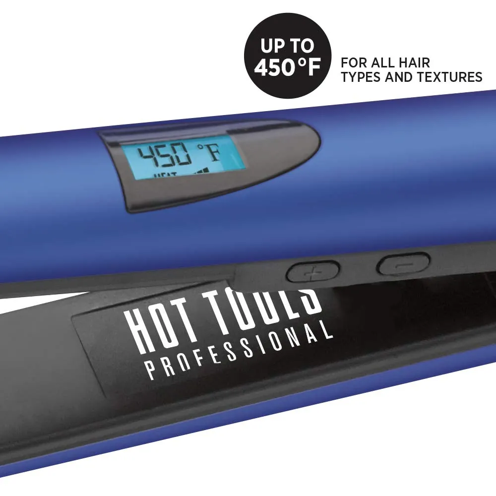 Plancha Titanio Azul Radiante 1" - Hot Tools Profesional