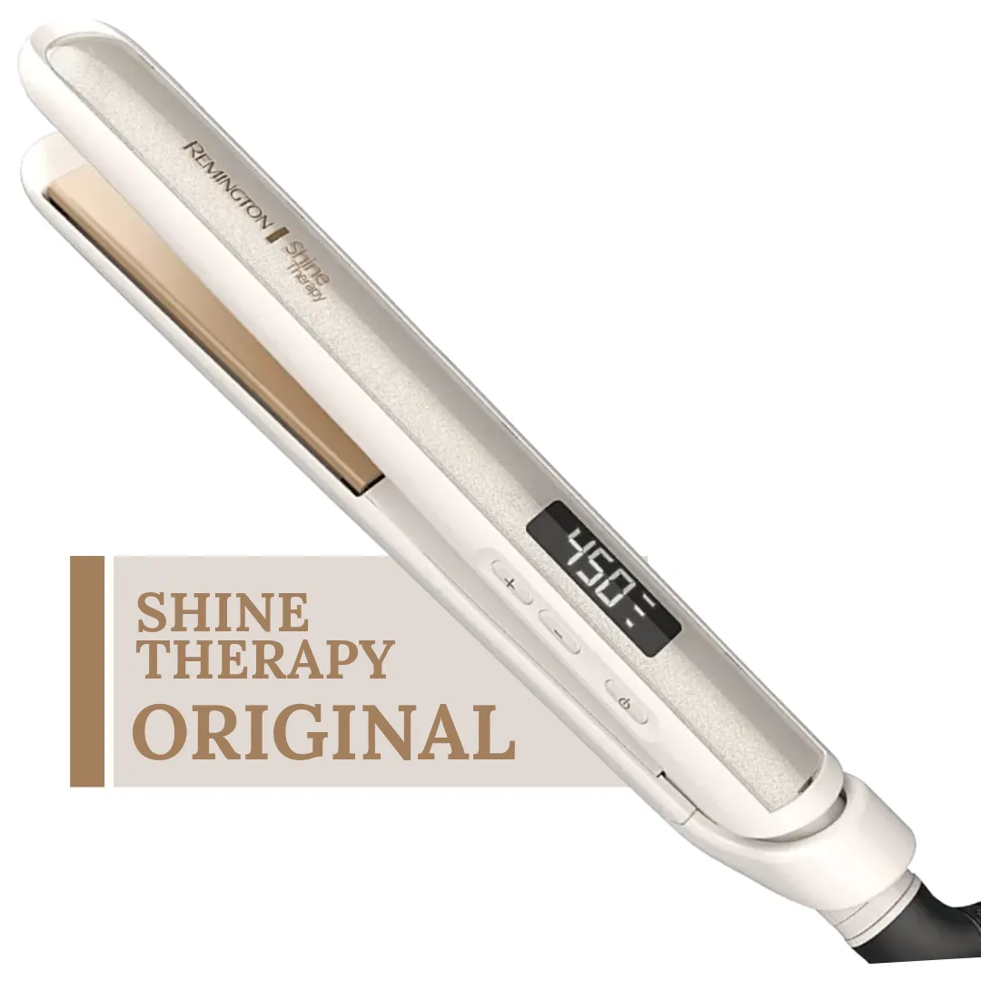 	 Plancha REMINGTON Shine Therapy 1" - ORIGINAL