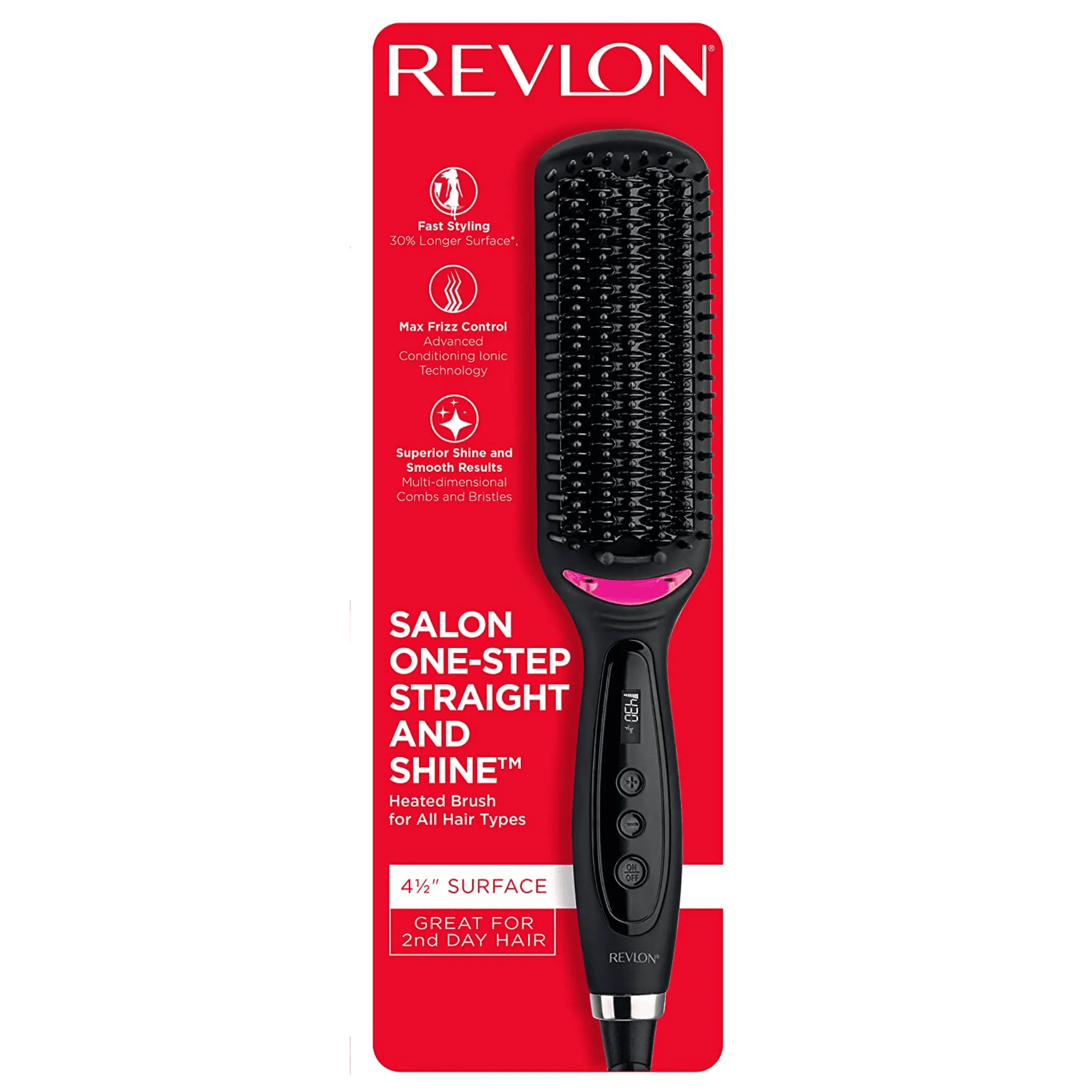 Cepillo Alisador Termico - Revlon