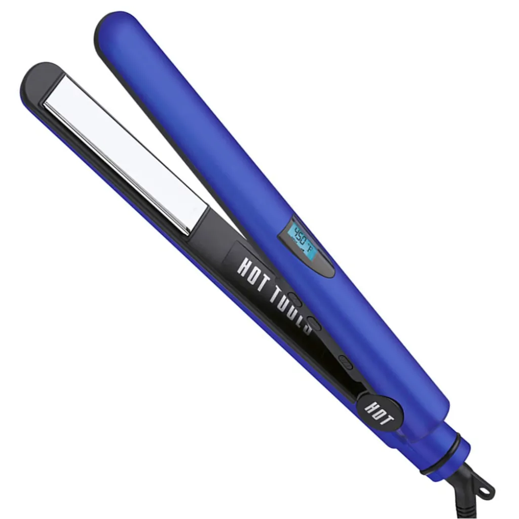 Plancha Titanio Azul Radiante 1" - Hot Tools Profesional