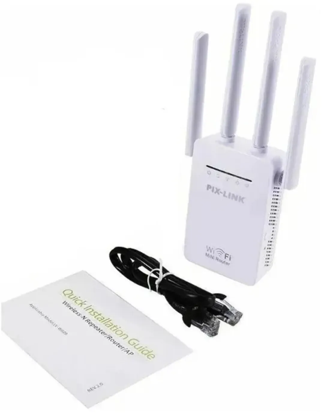 Repetidor Extensor Router Pix link Wifi 300mbps Rompemuros Luegopago