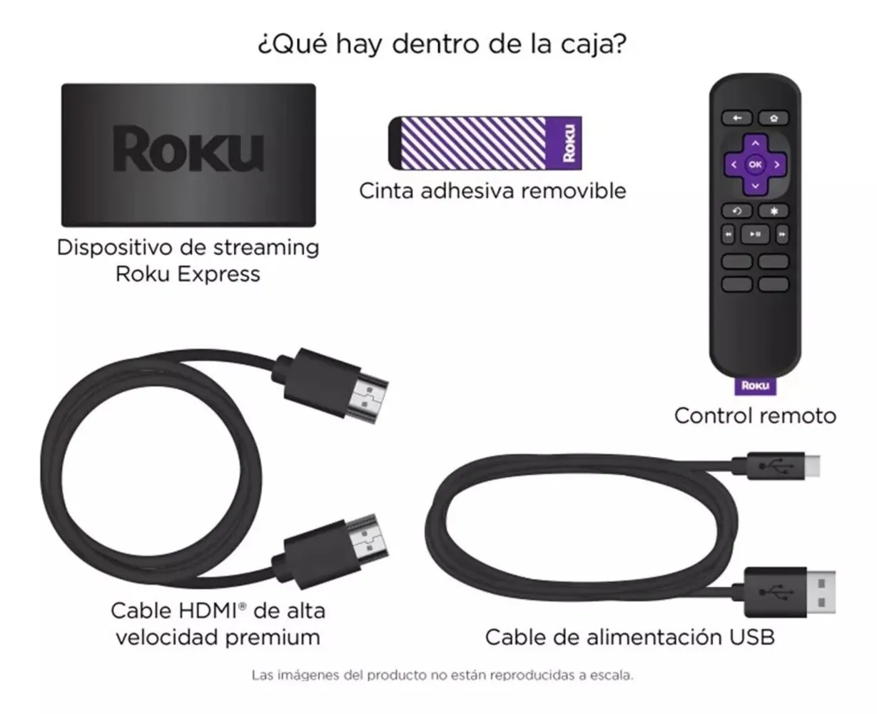 Roku Express Tv Hd Streaming Netflix Youtube Smart Tv Convertidor