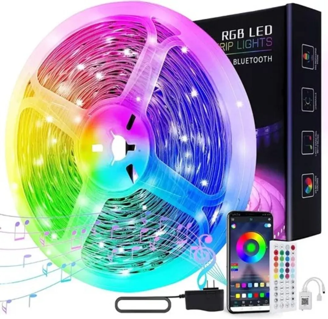 Cinta Tira Luces Led Rgb Wifi 10 Metros Totales - App 