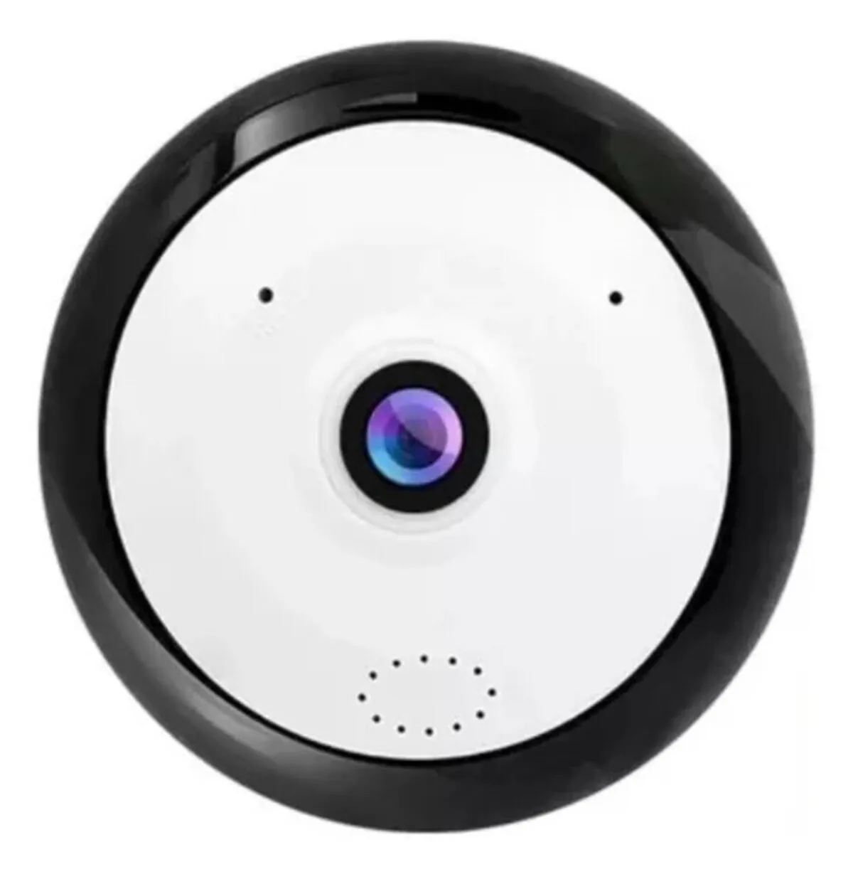 Cámara De Seguridad Panoramica 360° Ojo De Pez Wifi Ip 2mpx P