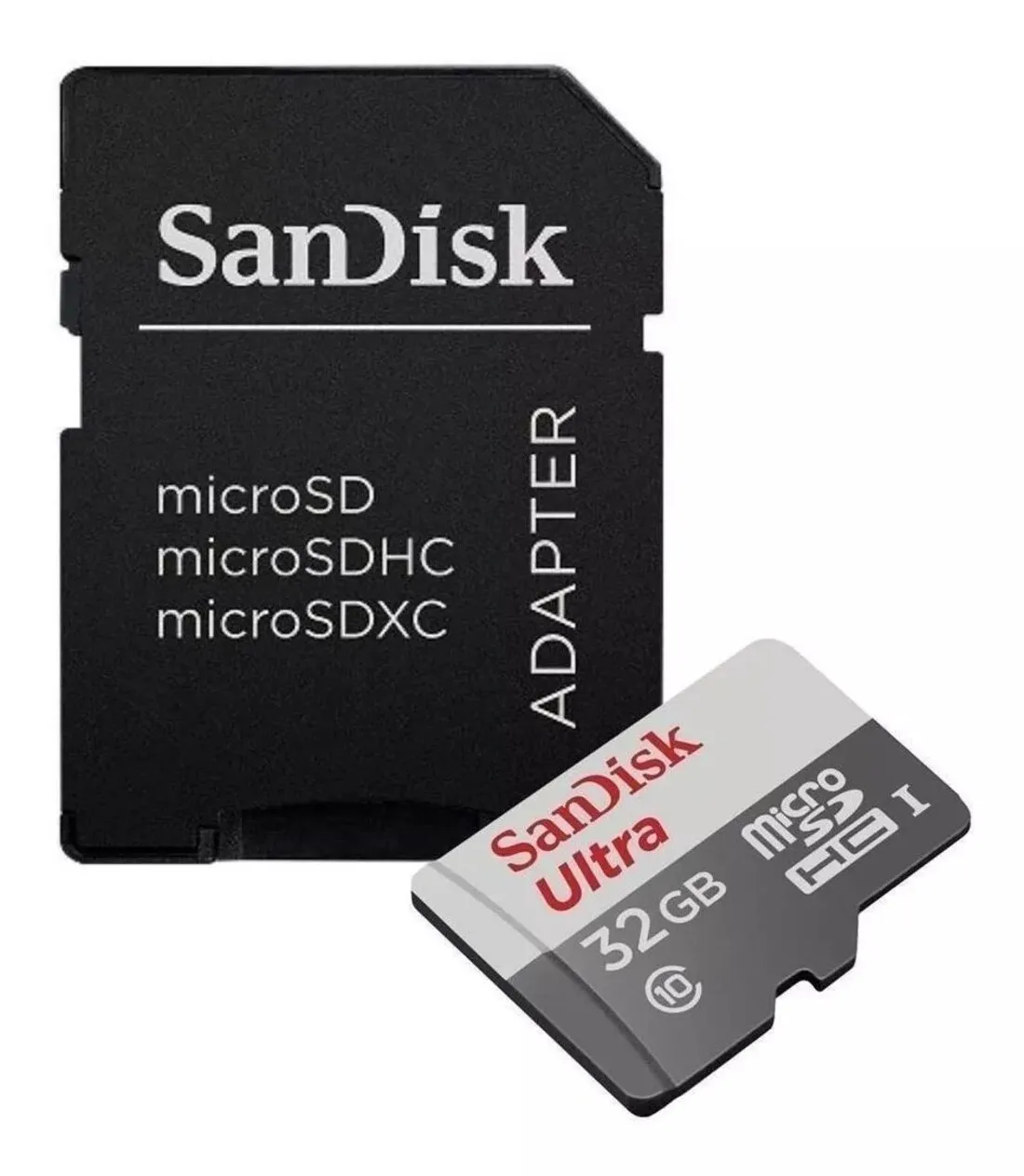 Tarjeta de Memoria Micro SD SanDisk 32GB Ultra Con Adaptador