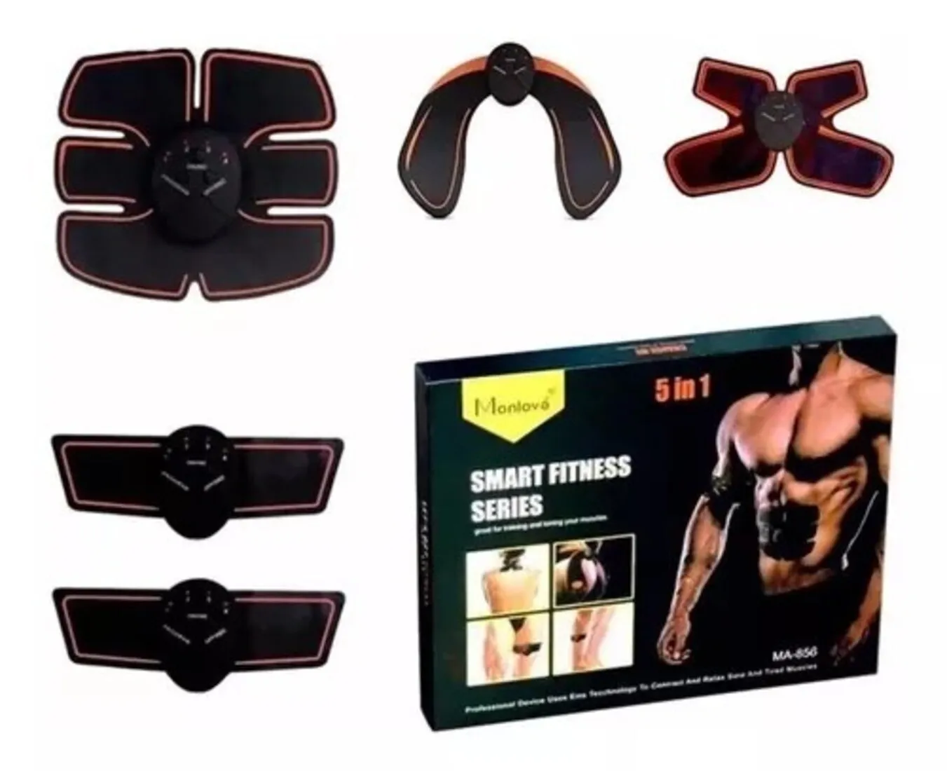 Gimnasia Pasiva Para Cuerpo Completo Smart Fitness 5 En 1