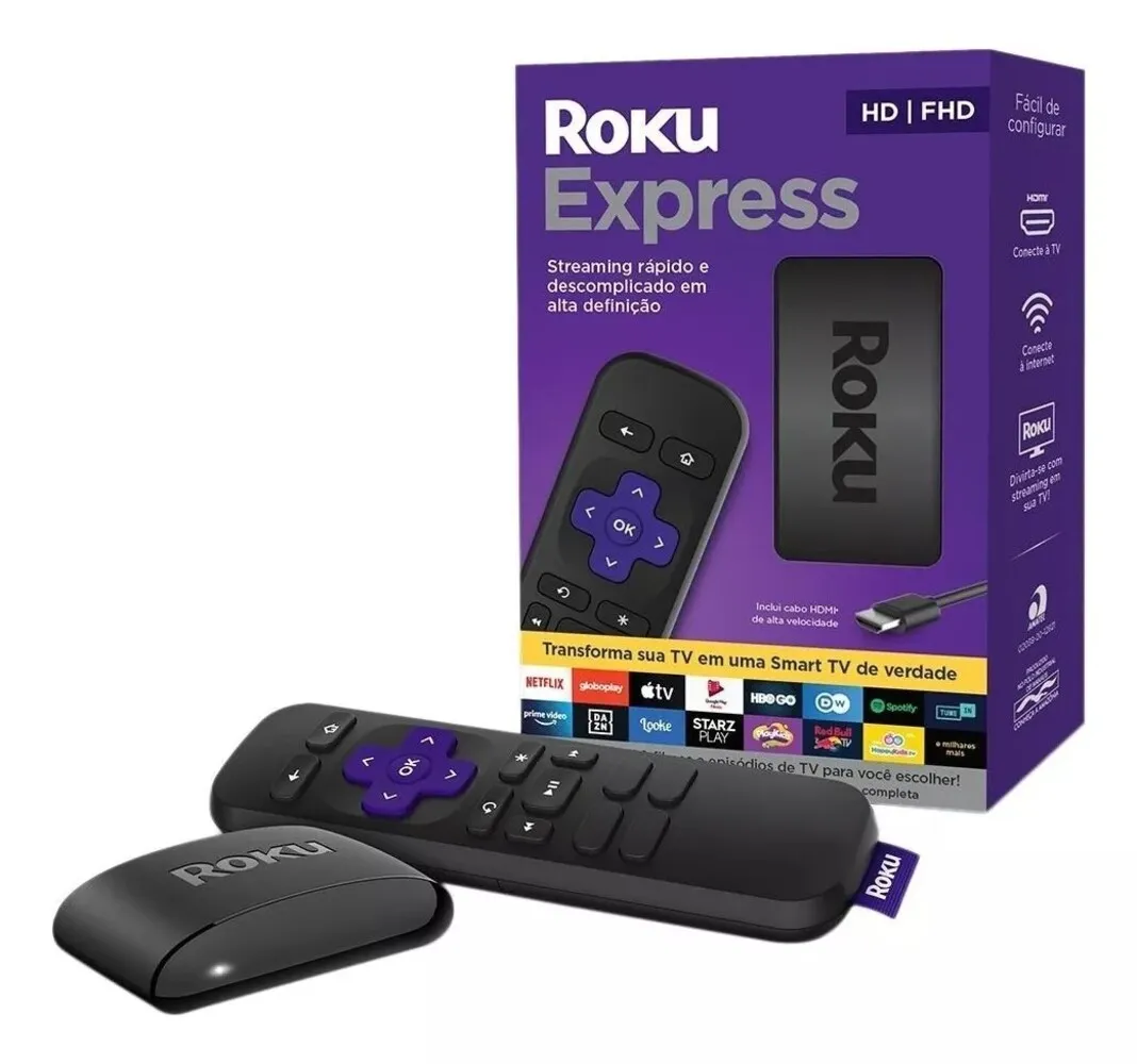 Roku Express Tv Hd Streaming Netflix Youtube Smart Tv Convertidor