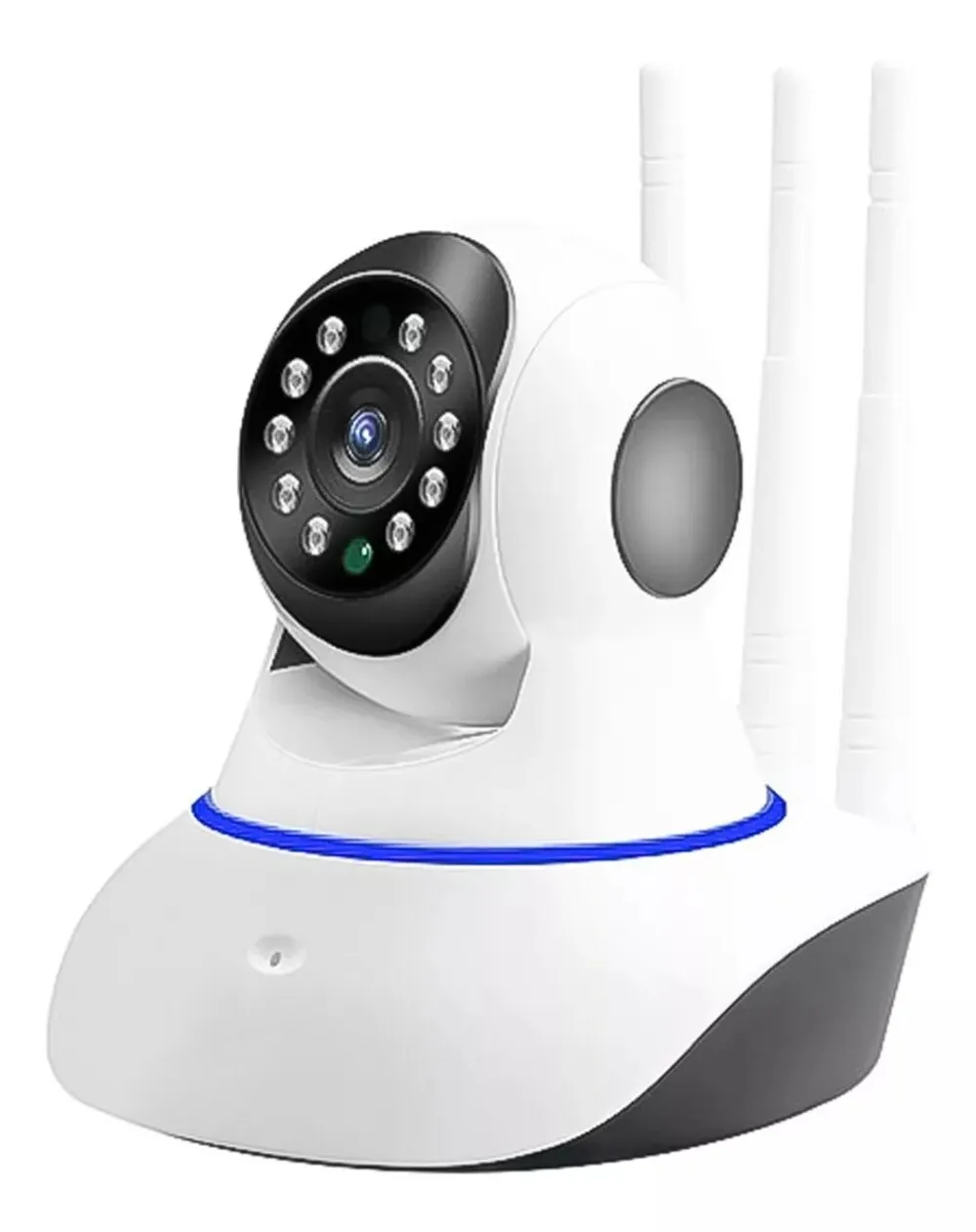 Camara Robotica 3 Antenas Inalambrica Wifi 360º V.noct 1080p