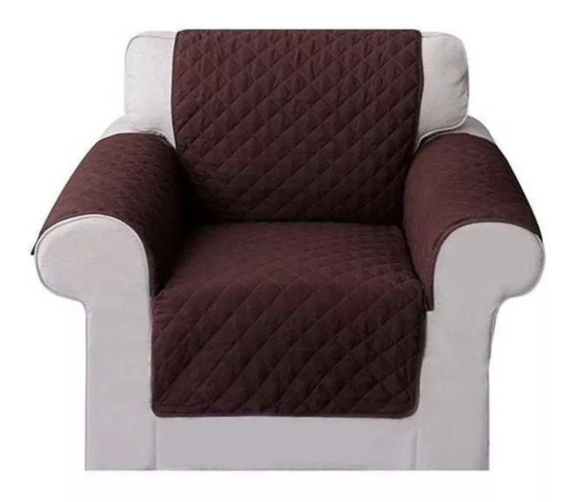 Forro Protector Silla Sofa Doblefaz Cubresofa 1 Pto Lavable