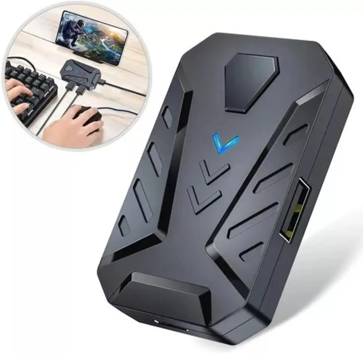 Combo Gamer Celular Bluetooth 4 In 1 Mobile Pack Mouse + Teclado