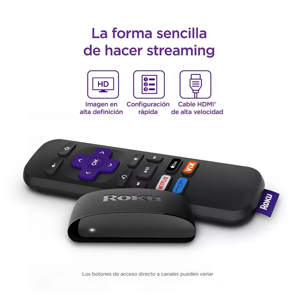 Roku Express Tv Hd Streaming Netflix Youtube Smart Tv Convertidor