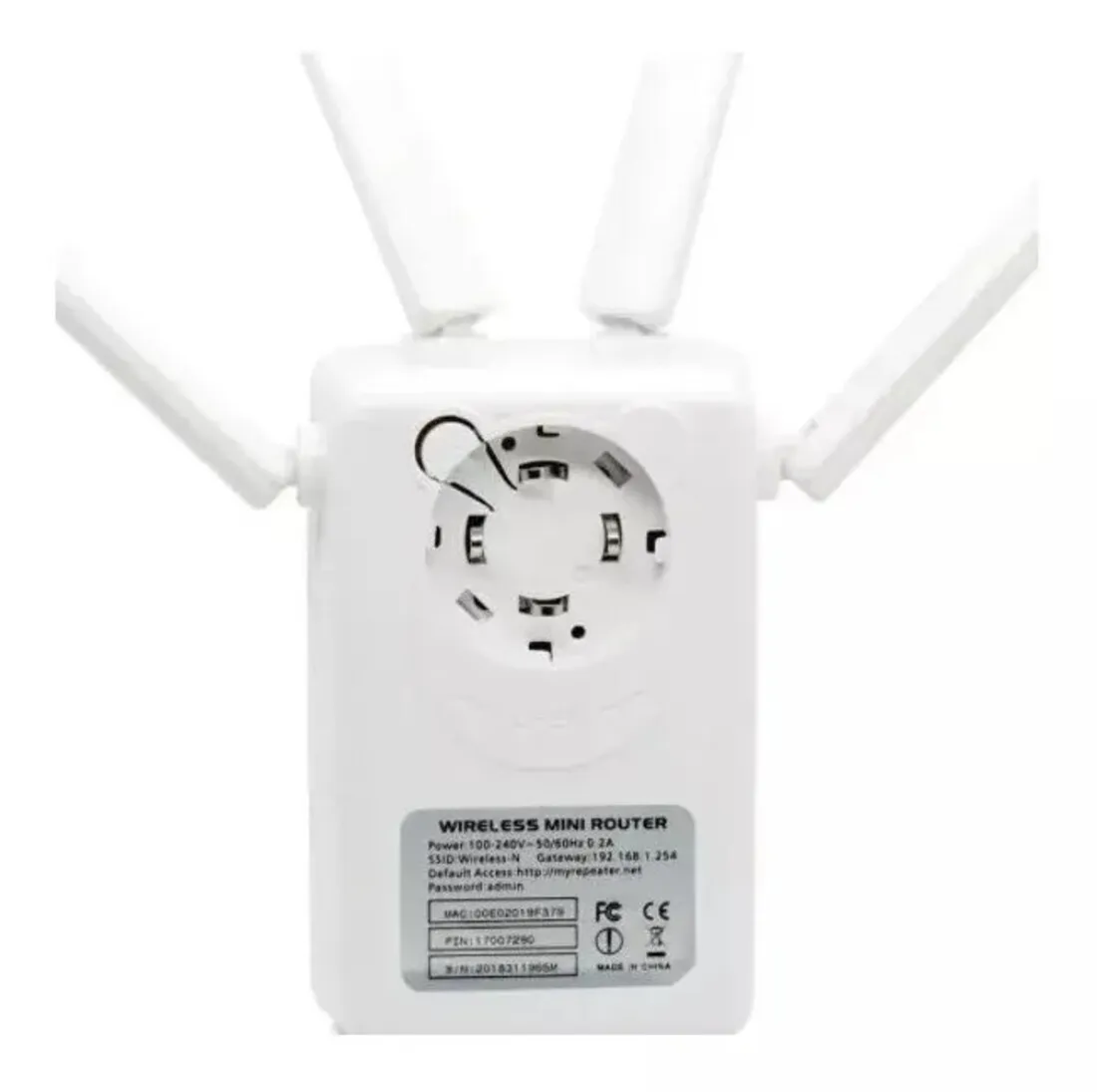 Repetidor Extensor Router Pix-link Wifi 300mbps Rompemuros