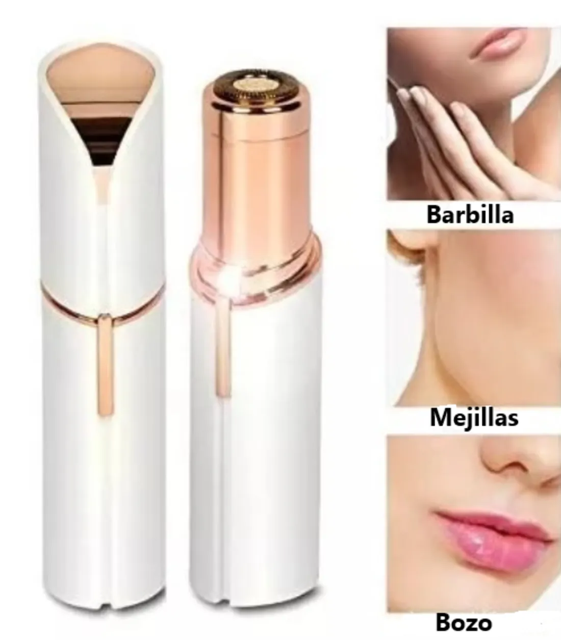 Depilador Facial Flawless Recargable En Forma De Labial