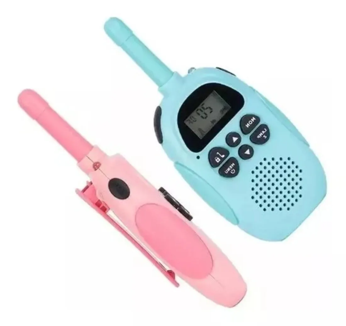 Radios Walkie Talkies Para Niños De Largo Alcance Recargables 