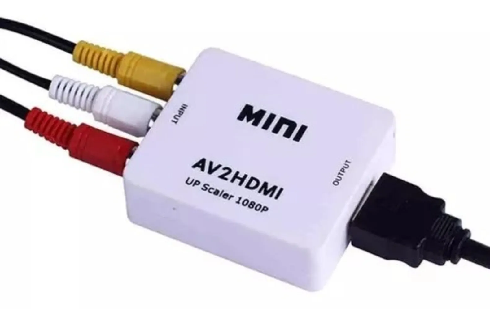 Convertidor Adaptador De Rca A Hdmi Video Full Hd 1080p