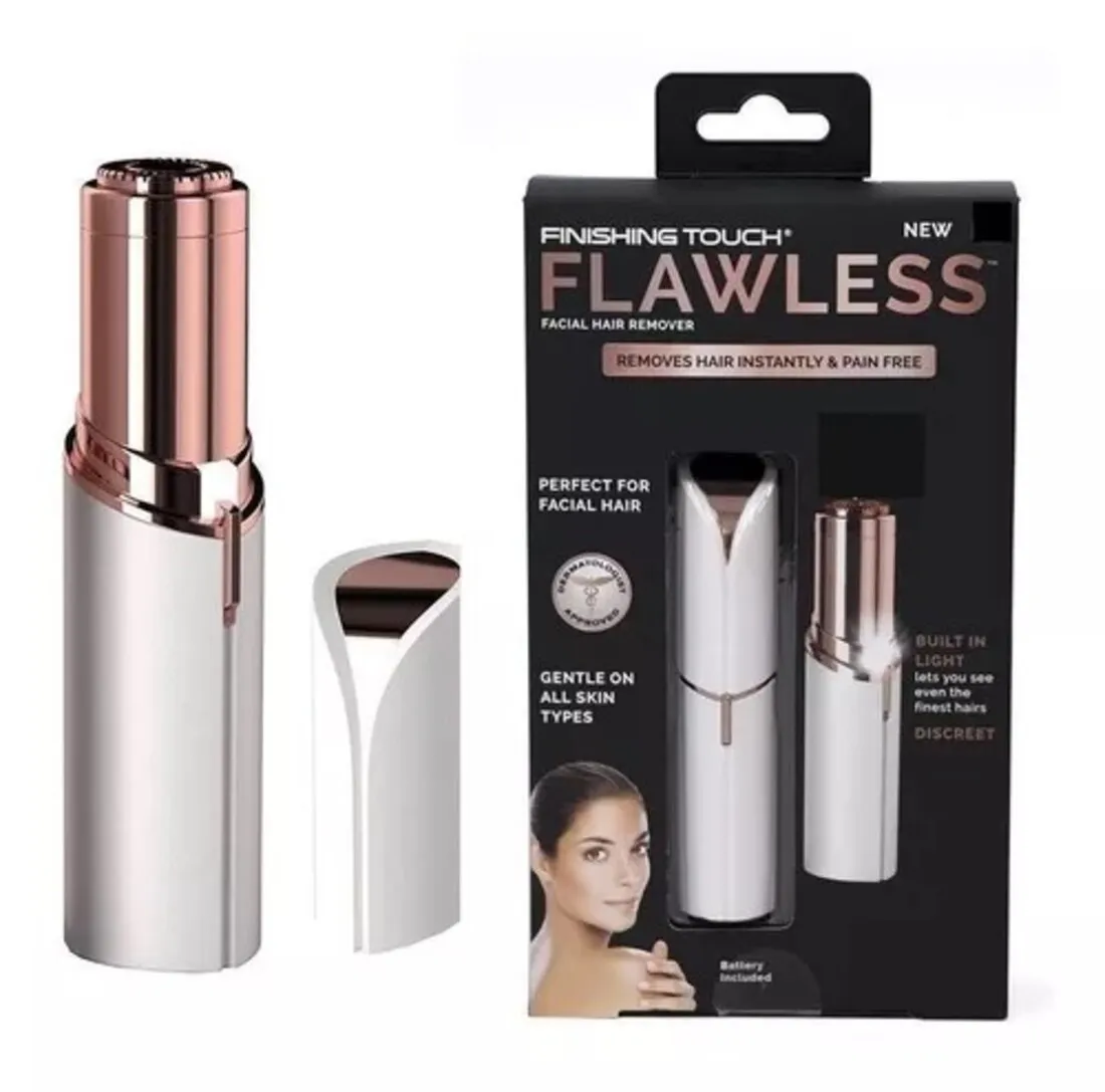 Depilador Facial Flawless Recargable En Forma De Labial