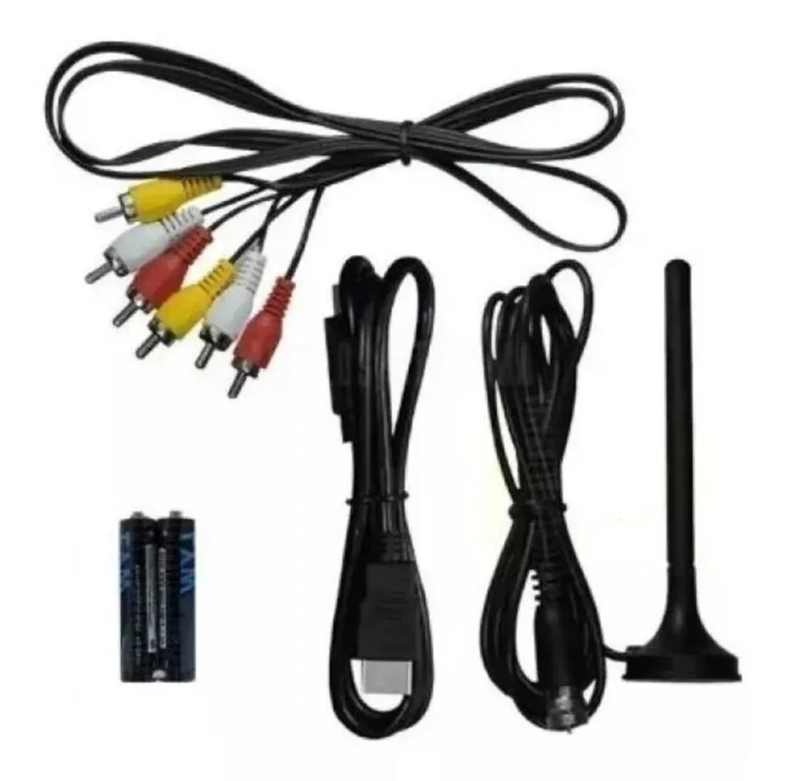 Decodificador Tdt Con Antena Control y Cables