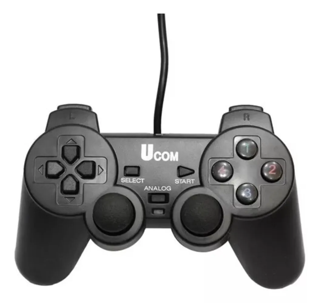 Control De Juegos Ucom Joystick Gamepad Usb Retro Turbo PC