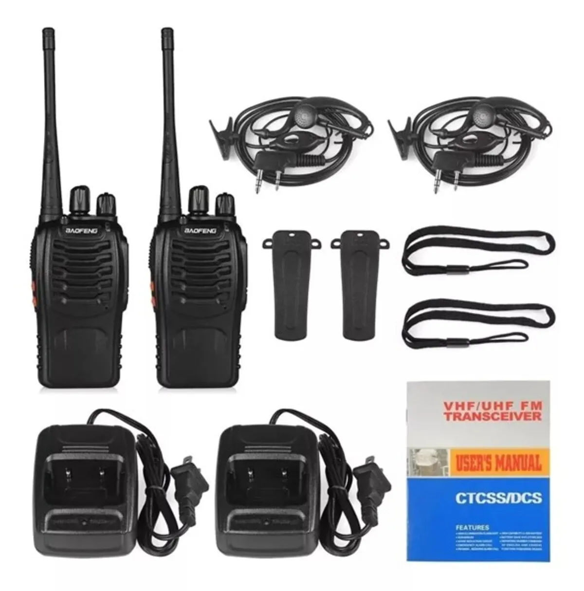 Radio Walkie Talkie Baofeng Bf-888s Paquete X2