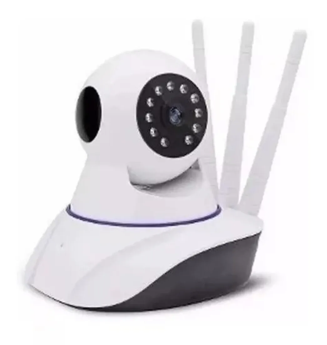 Camara Robotica 3 Antenas Inalambrica Wifi 360º V.noct 1080p