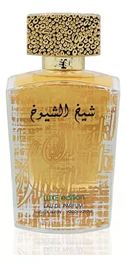 Perfume Arabe Lataffa Sheikh Al Shuyukh Luxe Edition Men Eau de Parfum 100ml Original 