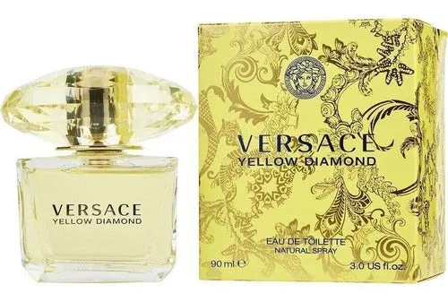 Perfume Versace Yellow Diamond Woman Eau de Toilette 90ml Original 